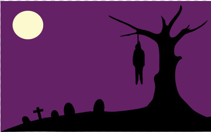 Man Hanging From A Tree Vector Illustration   Macabre Clipart  HD Png DownloadTransparent PNG