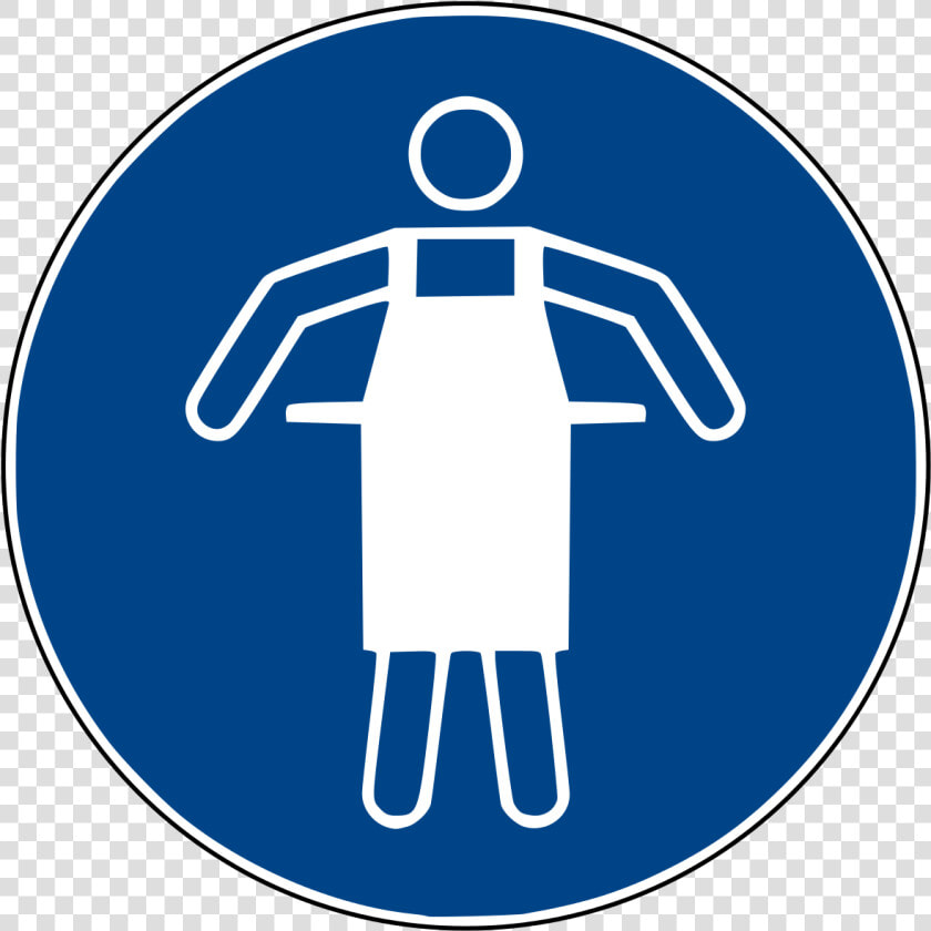 Ppe Apron Sign  HD Png DownloadTransparent PNG