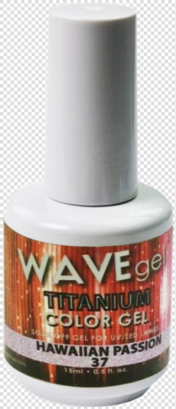 Wave Gel Titanium Gel Polish  37  Hawaiian Passion    Nail Polish  HD Png DownloadTransparent PNG