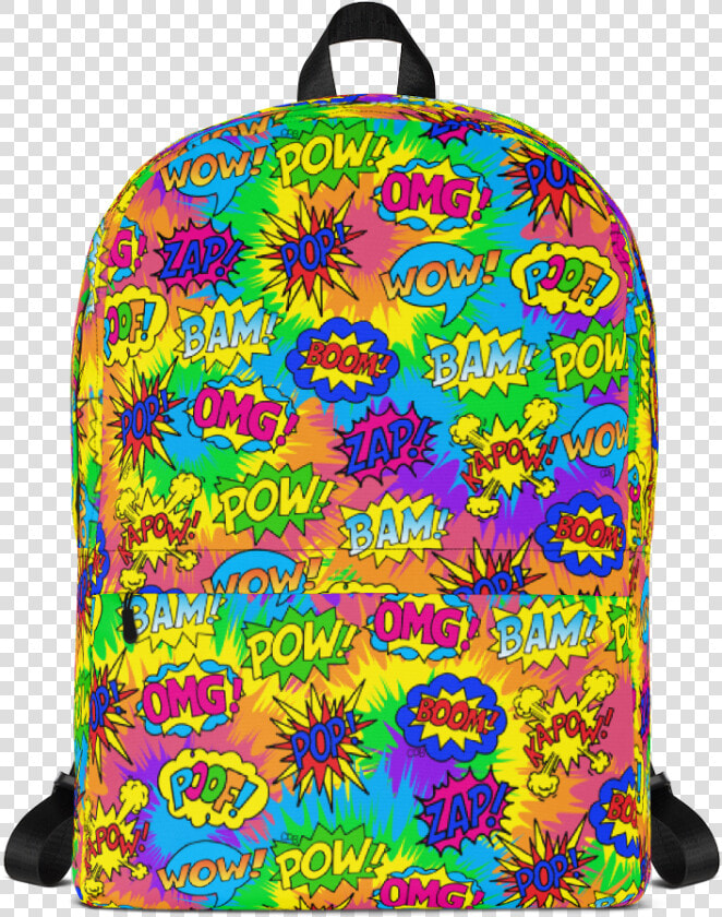 Tie Dye Pop Art Backpack   Backpack  HD Png DownloadTransparent PNG