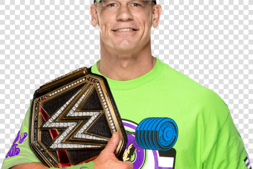 John Cena Images 2018 Impremedianet   John Cena With Wwe Championship  HD Png DownloadTransparent PNG