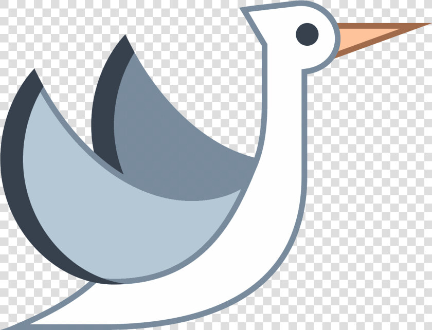 Flying Stork Icon   Stork Icon Png  Transparent PngTransparent PNG