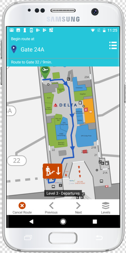 Tripit Pro In airport Navigation   Airport Navigation Map  HD Png DownloadTransparent PNG