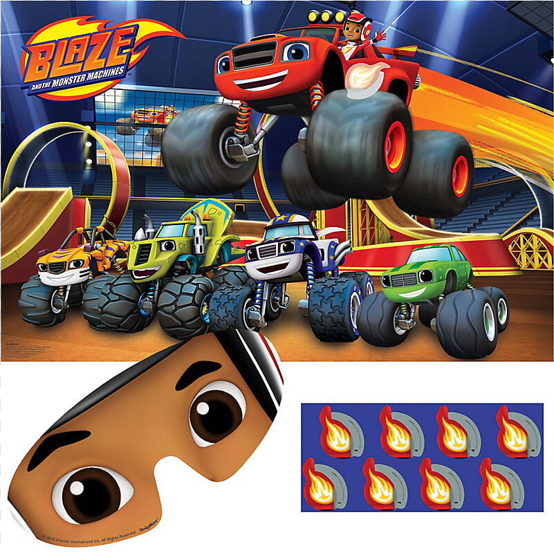 Blaze And The Monster Machines Party Game   Blaze And The Monster Machines  HD Png DownloadTransparent PNG