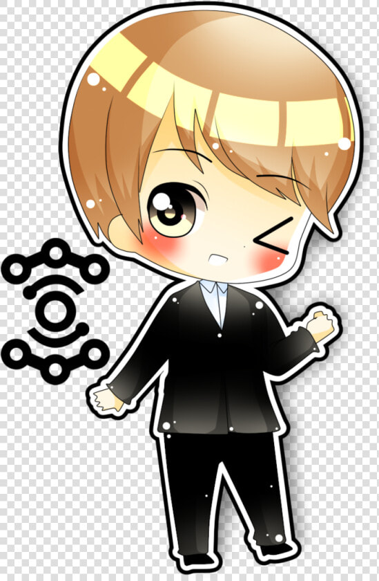 Exo Chibi Lu Han Exo Chibi Pinterest Exo Png Exo Chibi   Drawing Exo Kai Chibi  Transparent PngTransparent PNG