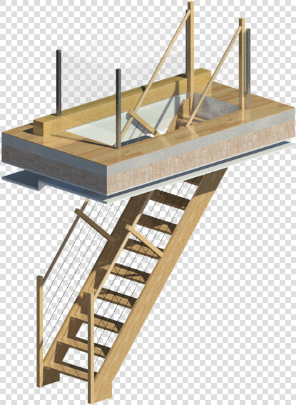 Escalera De Buhardilla  HD Png DownloadTransparent PNG