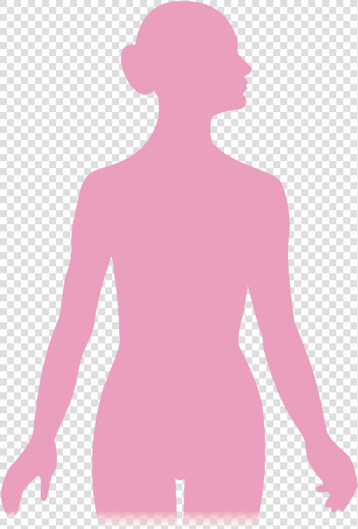 Silhouette Of A Woman   Pink Woman Silhouette Clipart  HD Png DownloadTransparent PNG