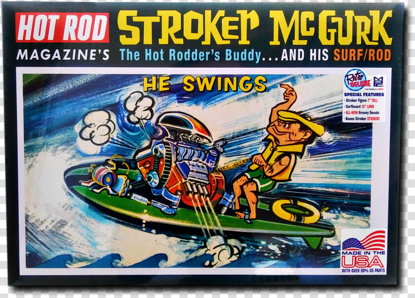 Image Of They Re Back New Stroker Surf Rod   Chuck Wagon Model Kit Mpc  HD Png DownloadTransparent PNG