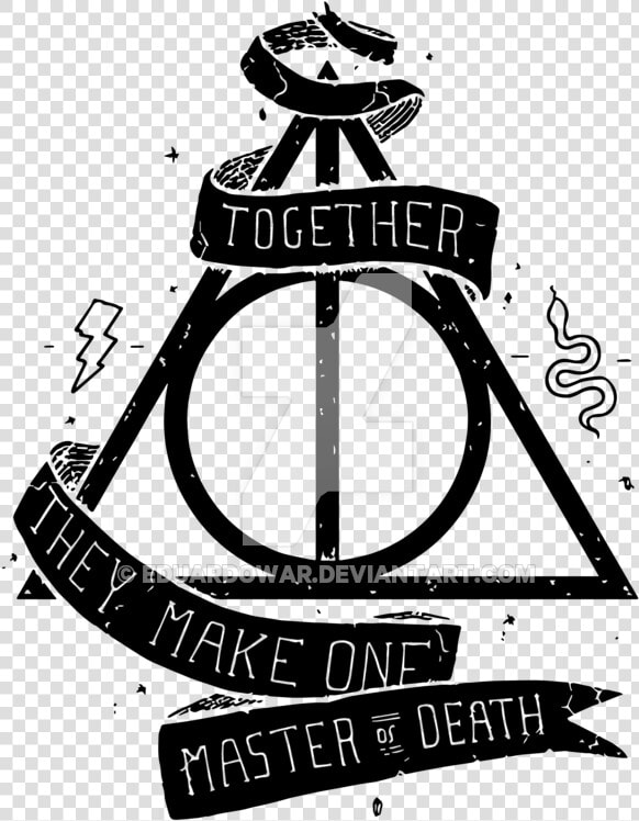 Harry Potter Inspiration ›   Deathly Hallows Harry Potter Png  Transparent PngTransparent PNG