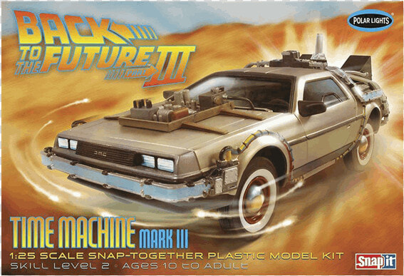 Back To The Future 3 Delorean Model  HD Png DownloadTransparent PNG