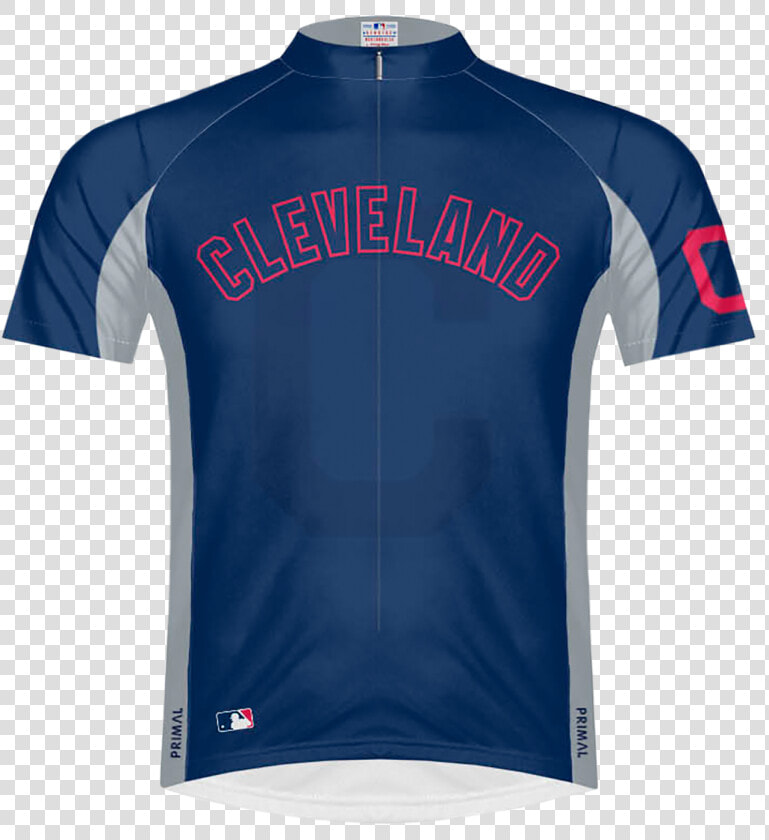 Cleveland Indians Men S Sport Cut Cycling Jersey   Cleveland Cycling Jersey  HD Png DownloadTransparent PNG