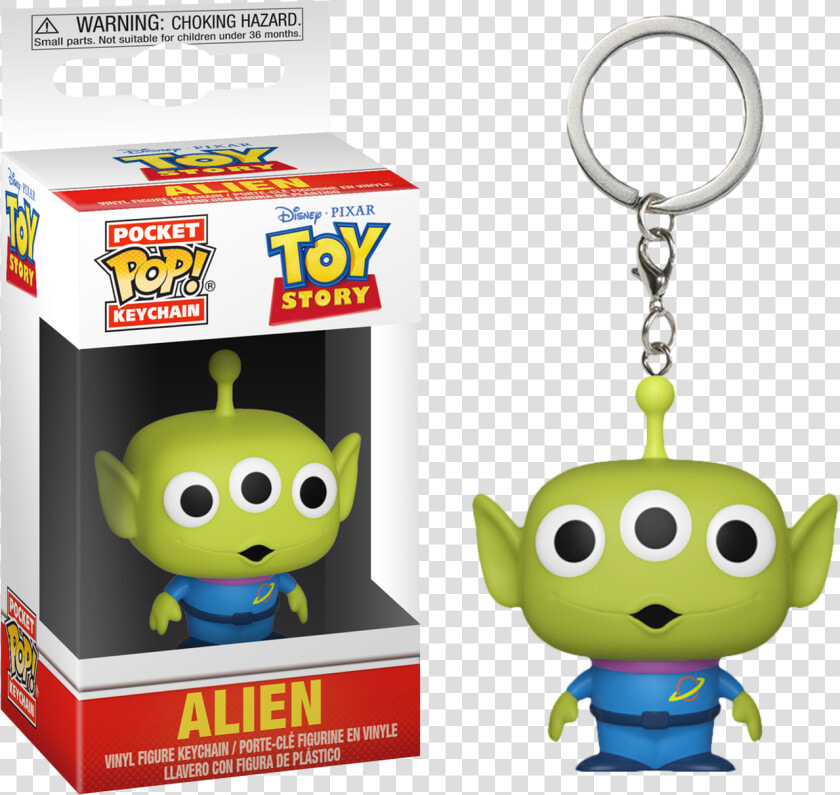 Alien Pocket Pop Vinyl Keychain   Funko Alien Toy Story  HD Png DownloadTransparent PNG