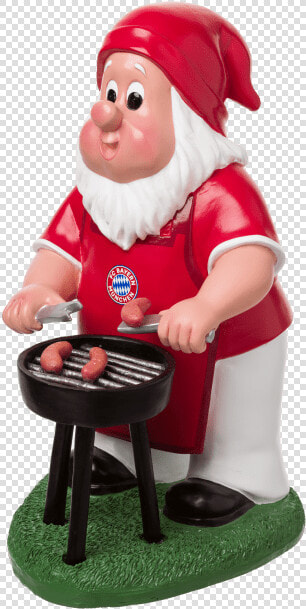 Barbecue Garden Gnome   Bayern München Gartenzwerg  HD Png DownloadTransparent PNG