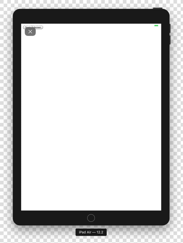 Ipad With A Webpage In Full Screen   Transparente D Une Tablette  HD Png DownloadTransparent PNG