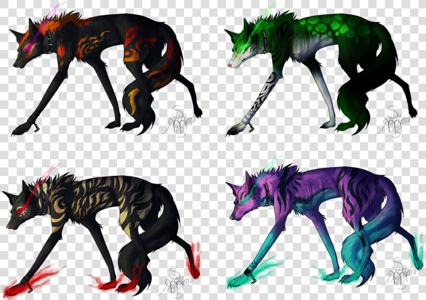 Tribal Wolves Auction   Illustration  HD Png DownloadTransparent PNG