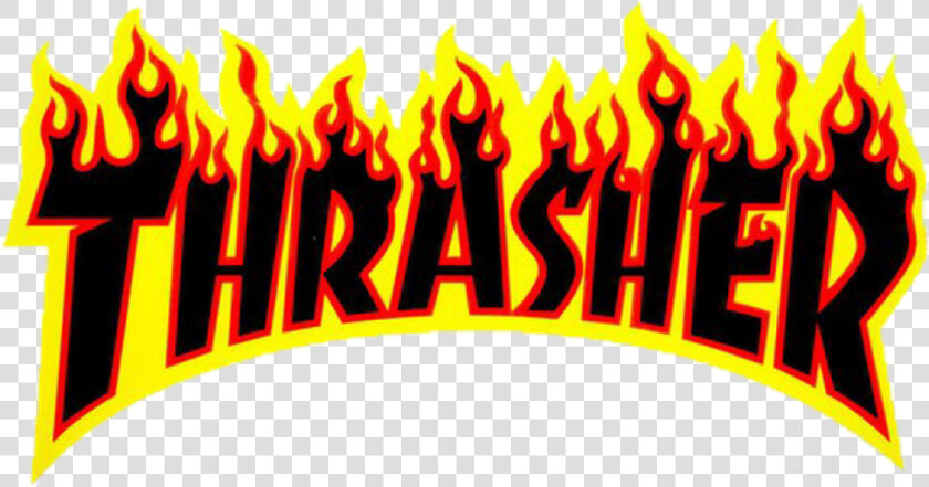 Flame Vector Thrasher   Thrasher Logo Png Hd  Transparent PngTransparent PNG