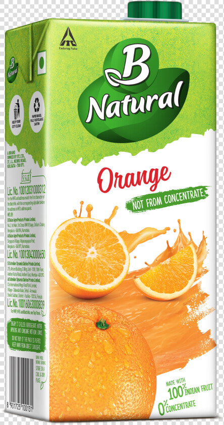 B Natural Orange Drinks   B Natural Pomegranate Juice  HD Png DownloadTransparent PNG