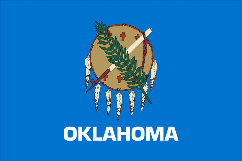 Us Ok Oklahoma Flag Icon   Oklahoma State Flag Clipart  HD Png DownloadTransparent PNG