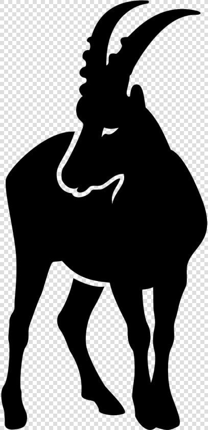 Ibex Silhouette Transparent  HD Png DownloadTransparent PNG