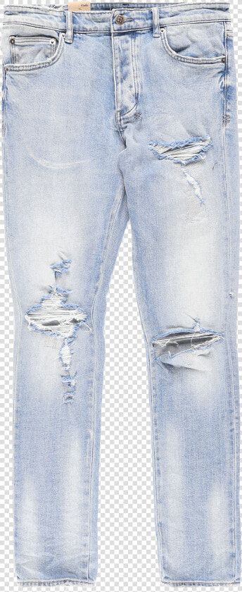 Ksubi Chitch Punk Blue Trashed Jeans Denim The Chitch   Pocket  HD Png DownloadTransparent PNG