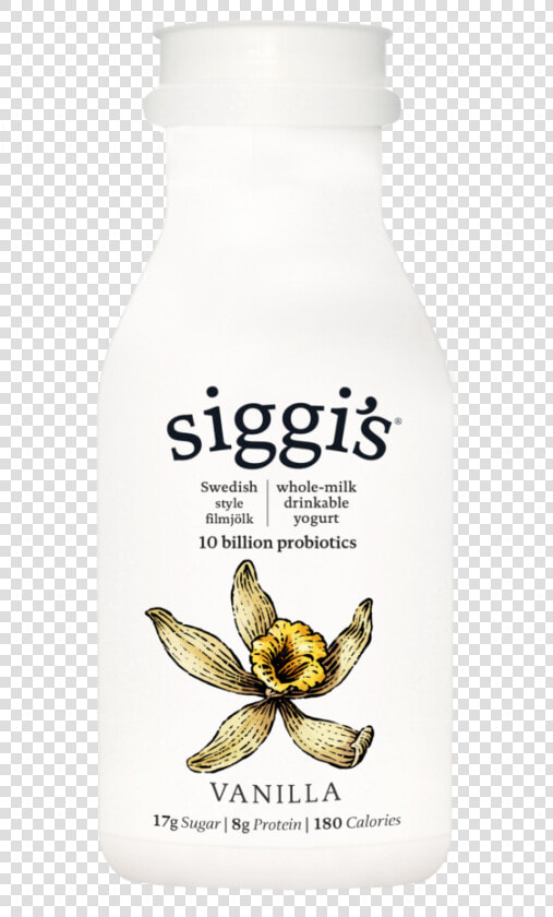 Vanilla 8oz Drinkable   Siggi  39 s Strawberry Drinkable Yogurt  HD Png DownloadTransparent PNG