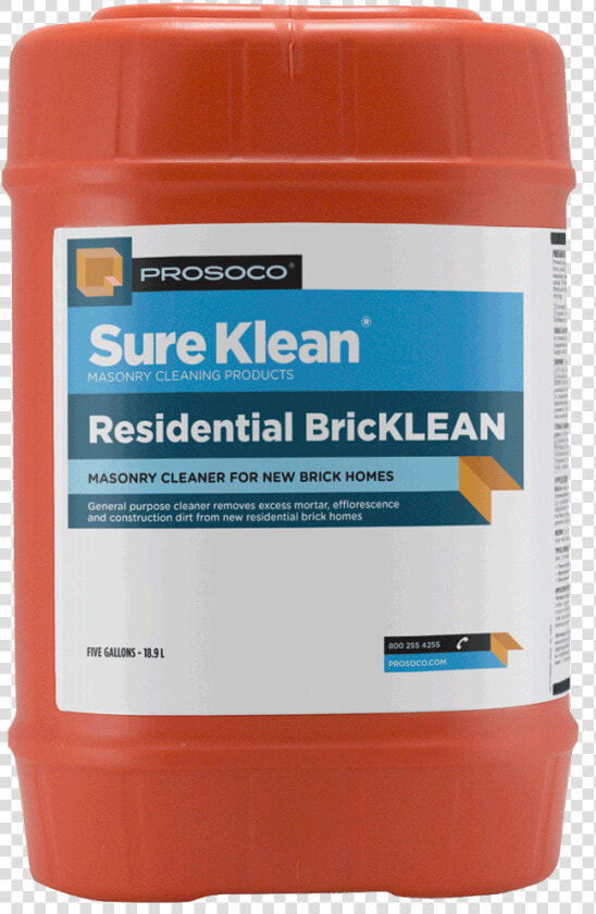 Red Brick Cleaner   Prosoco Sure Klean 600  HD Png DownloadTransparent PNG