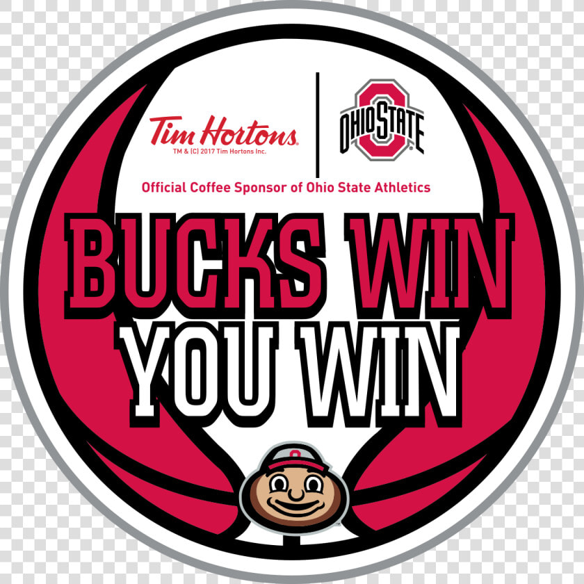 Transparent Ohio State Brutus Clipart   Tim Hortons  HD Png DownloadTransparent PNG