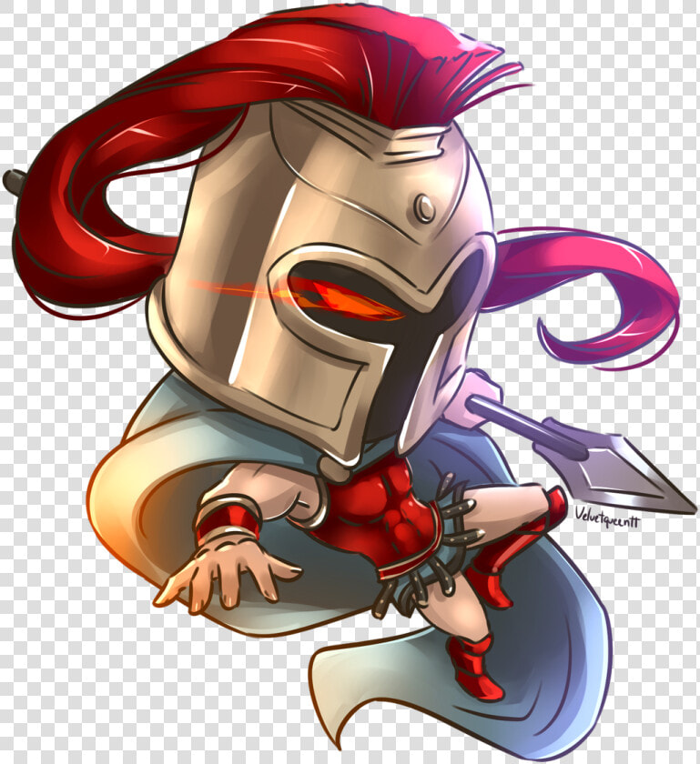 Pantheon League Of Legends Chibi  HD Png DownloadTransparent PNG