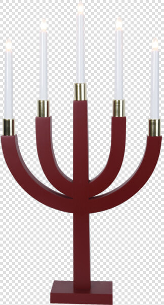 Candlestick Elias   Röd Adventsljusstake  HD Png DownloadTransparent PNG