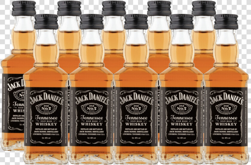 Jack Daniels Tennessee Whiskey 40  Vol 10 X   Jack Daniels Mini  HD Png DownloadTransparent PNG