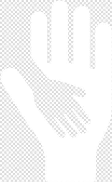 Silhouette Illustration Of A Small Hand In A Larger   Hand In Hand Logo White  HD Png DownloadTransparent PNG