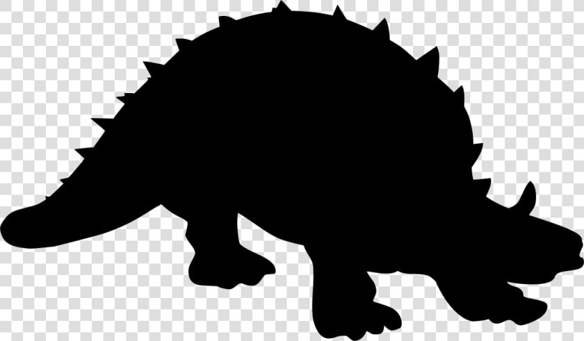 Stegosaurus Vector Spikes   Skunk Silhouette Clip Art  HD Png DownloadTransparent PNG