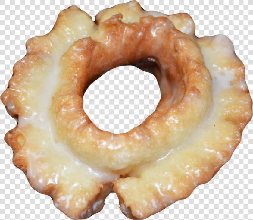 Classic Glazed Old Fashioned Cake Doughnut  HD Png DownloadTransparent PNG