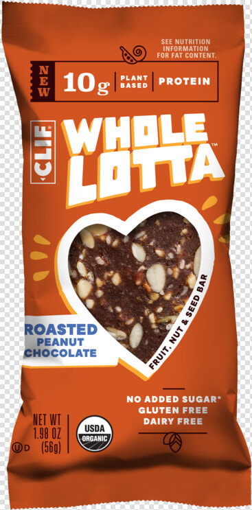 Clif Bar Whole Lotta Salted Dark Chocolate  HD Png DownloadTransparent PNG