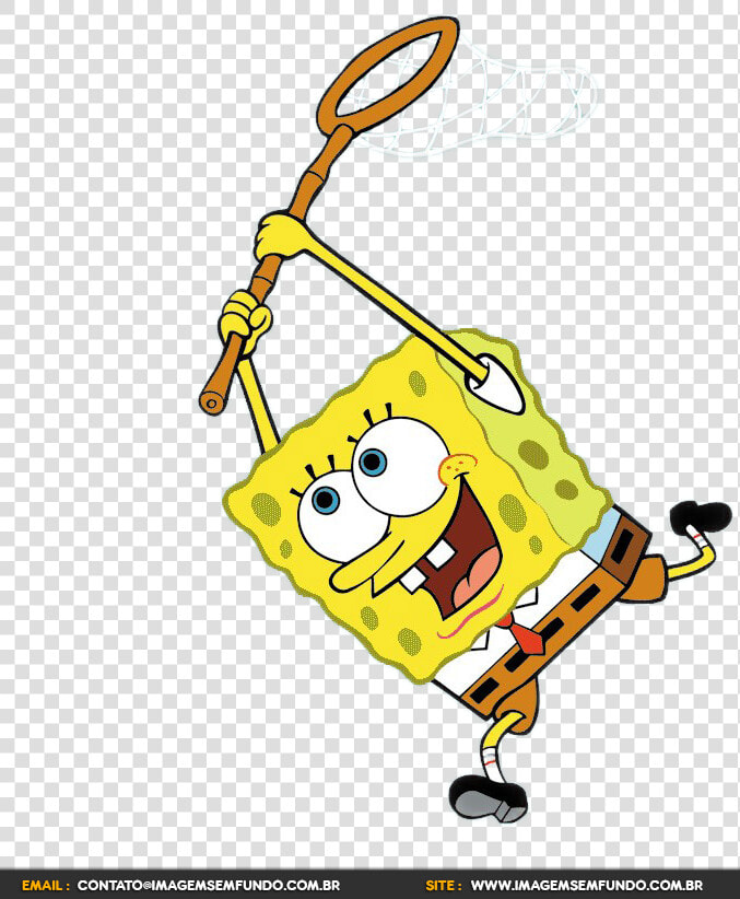 Spongebob Squarepants   Png Download   Spongebob With Net Png  Transparent PngTransparent PNG