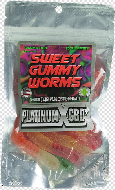 1000mg Cbd Sweet Gummy Worms  HD Png DownloadTransparent PNG