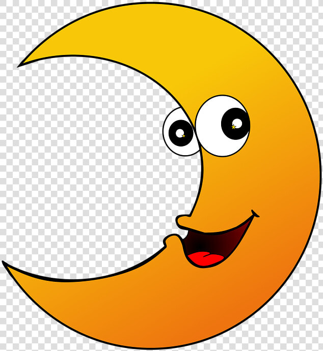 Moon  Crescent  Face  Sky  Crescent Moon  Night   Crescent  HD Png DownloadTransparent PNG