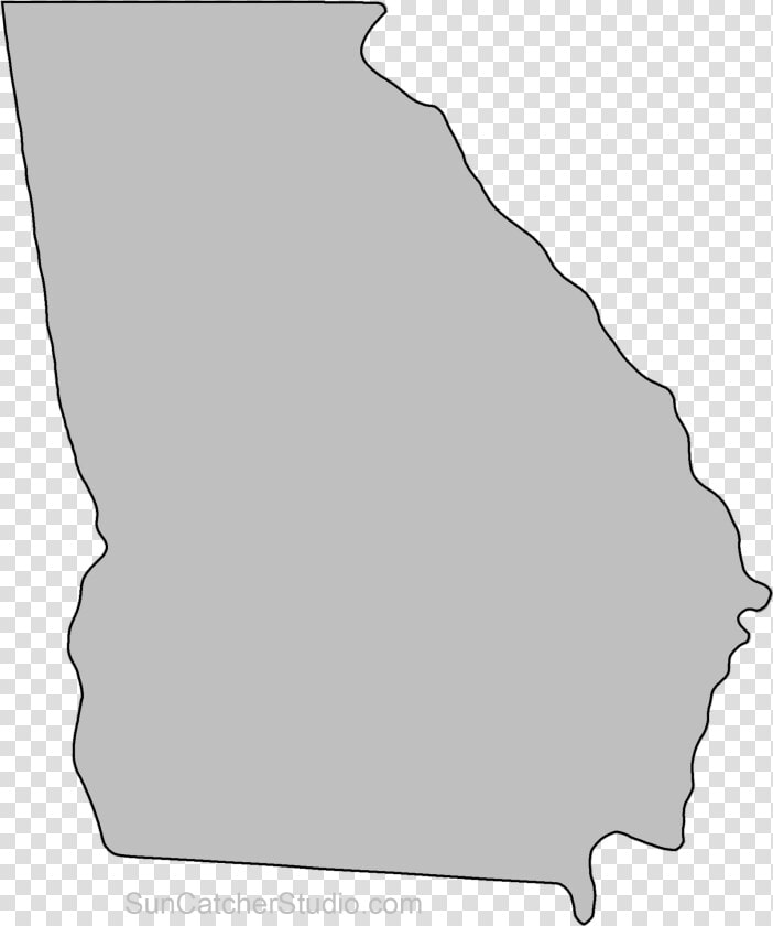 Map Outline  State Outline  Georgia Usa  Georgia Homes    Georgia State Map Shape  HD Png DownloadTransparent PNG