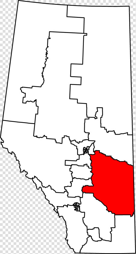 Federal Ridings Alberta Map  HD Png DownloadTransparent PNG