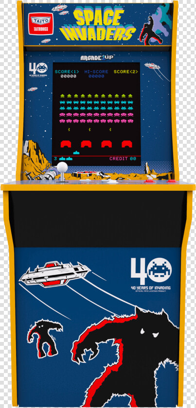 Space Invaders Arcade Cabinet Class Lazyload Lazyload   Arcade 1up Space Invaders  HD Png DownloadTransparent PNG