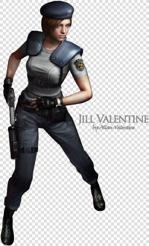 Resident Evil Jill Valentine Police  HD Png DownloadTransparent PNG