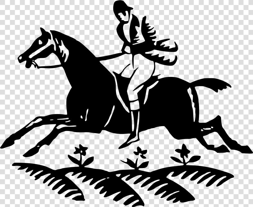 Shire Horse Equestrian Horse amp rider Clip Art   Horse And Man Vector  HD Png DownloadTransparent PNG