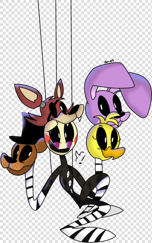 Marionette By Dizzee Toaster   Fnaf Marionette Fan Art  HD Png DownloadTransparent PNG