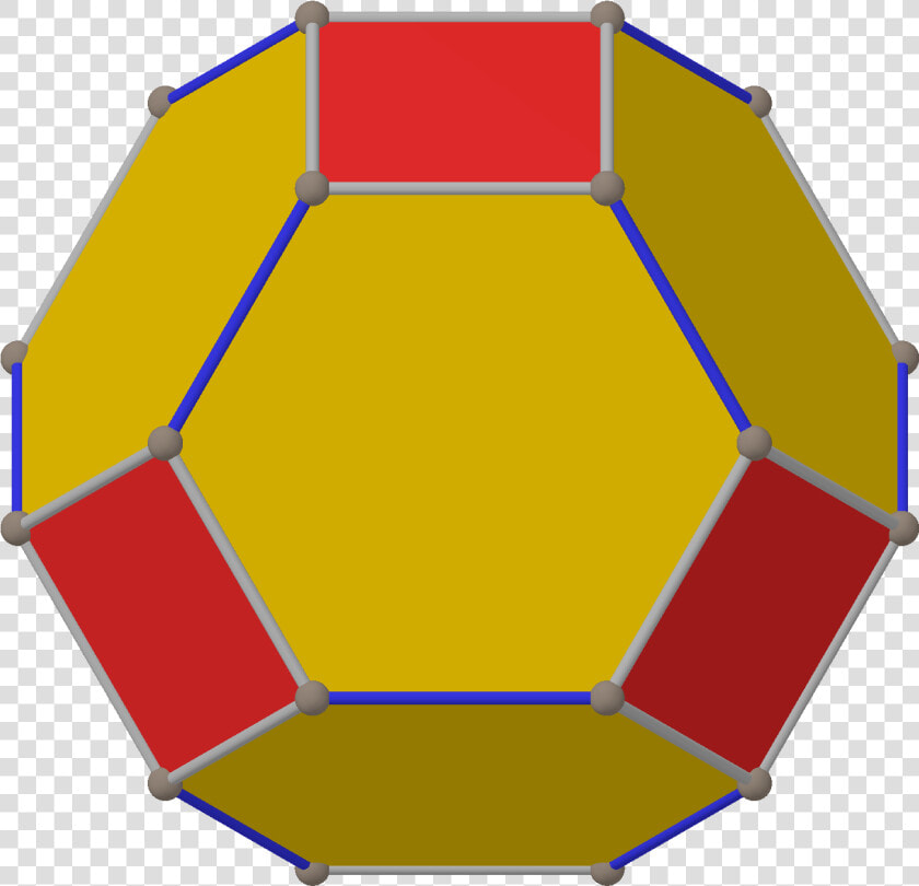 Polyhedron Truncated 8 From Yellow Max  HD Png DownloadTransparent PNG