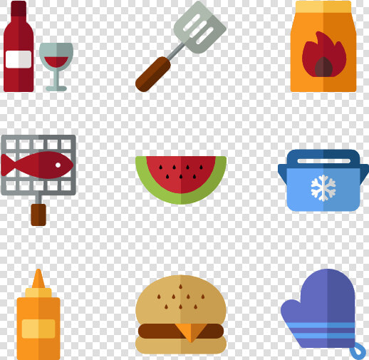 Thumb Image   Barbeque Icons  HD Png DownloadTransparent PNG