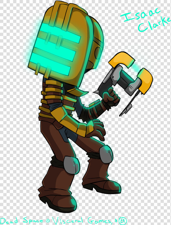 Dead Space Isaac Chibi   Dead Space Isaac Clarke Art  HD Png DownloadTransparent PNG