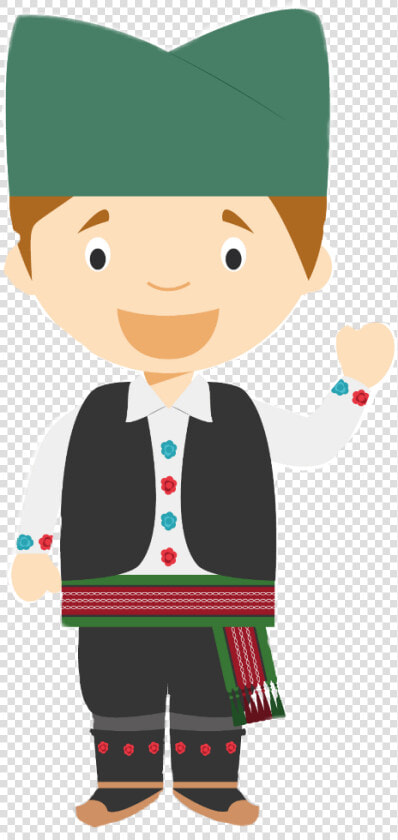 Transparent Boy Putting On Clothes Clipart   Serbian Kids Traditional Clothing  HD Png DownloadTransparent PNG