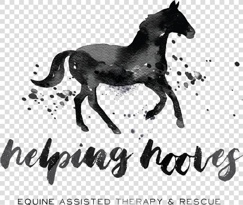 Helping Hooves Dillon  Mt Equine Assisted Therapy    Watercolor Animal Logos  HD Png DownloadTransparent PNG