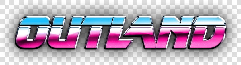 Outland Logo Synthwave   Synthwave Transparent Background  HD Png DownloadTransparent PNG