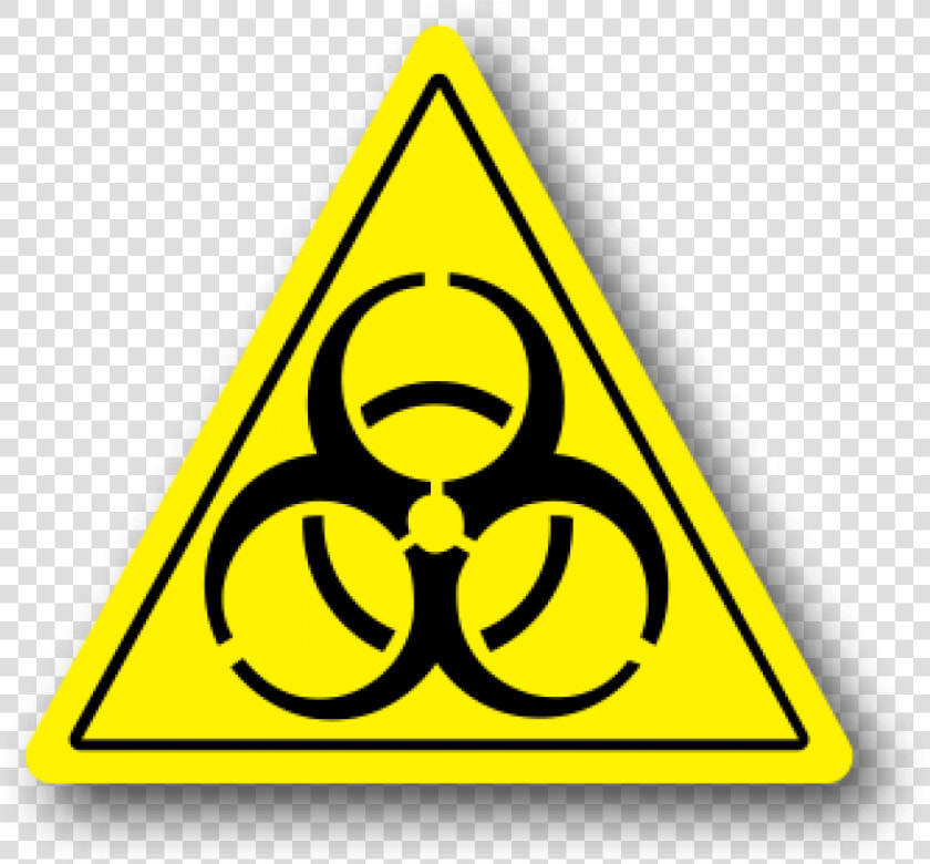 Biohazard Transparent Triangle   Warning Signs Biohazard  HD Png DownloadTransparent PNG